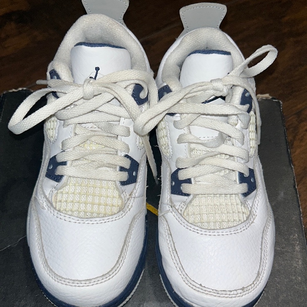 Jordan Kids Sneakers White and Navy